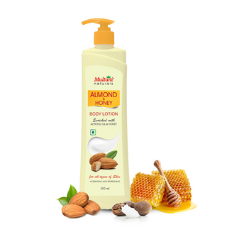 Multani Natural Almond & Honey Body Lotion | for soft smooth skin