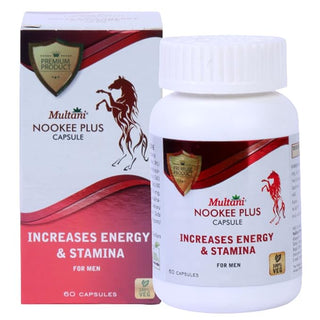 Multani Energy & Strength Combo | Nookee Plus Capsules & Musli Pak Powder | Boost Stamina, Improve Strength, Reduce Fatigue, Enhance Vitality, Support Daily Energy, Herbal Formula for Men & Women