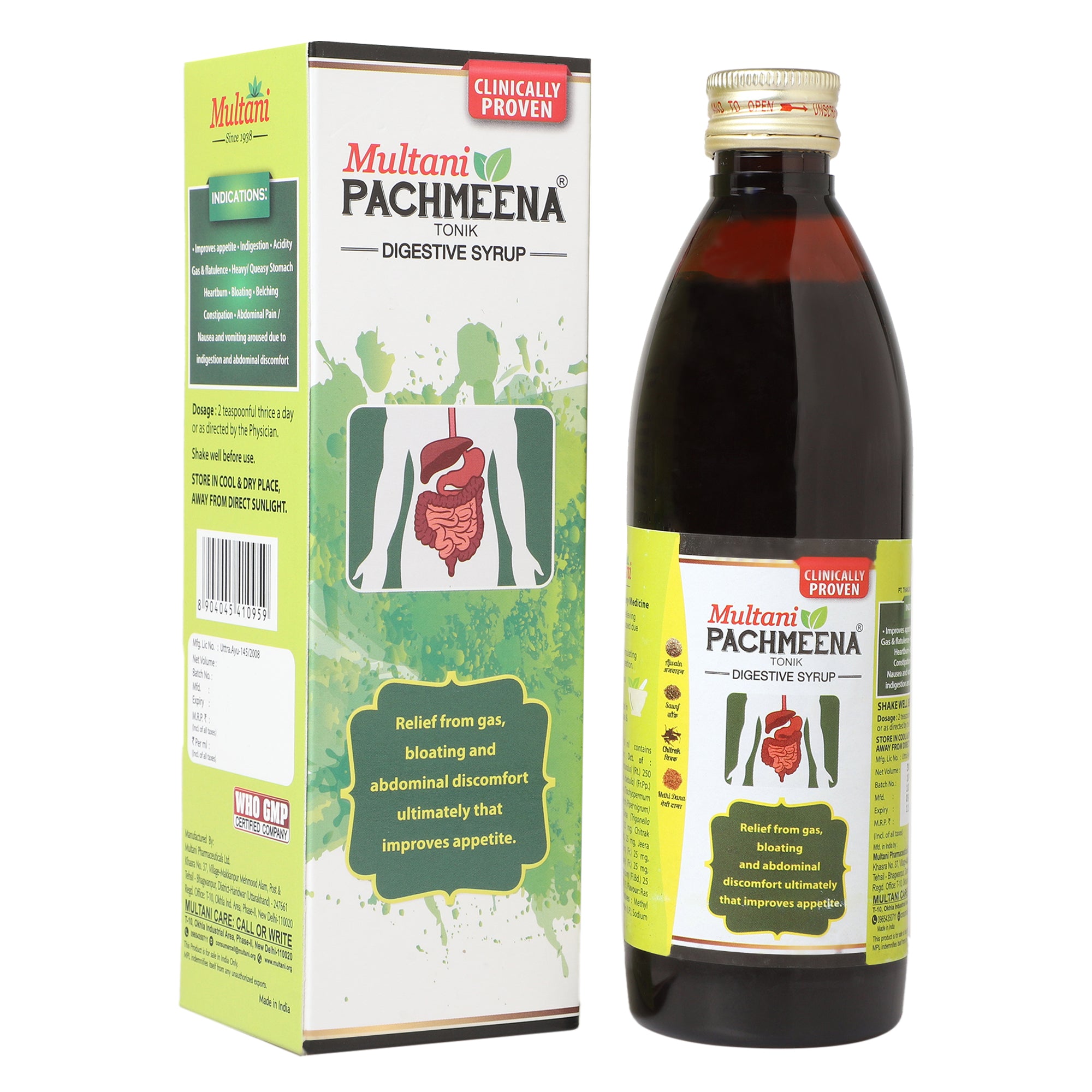 Multani Pachmeena Tonik Bottle of 300 ML
