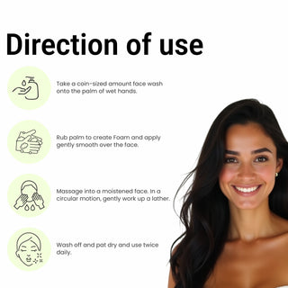 Multani Naturals Aloe Vera & Papaya Face Wash I Ayurvedic Cleanser infused with Papaya, Aloe Vera Extracts I Face Cleanser Clinically & Dermatologically Tested Herba I Paraben Free I Sulphate Free I Kind to All Skin Types