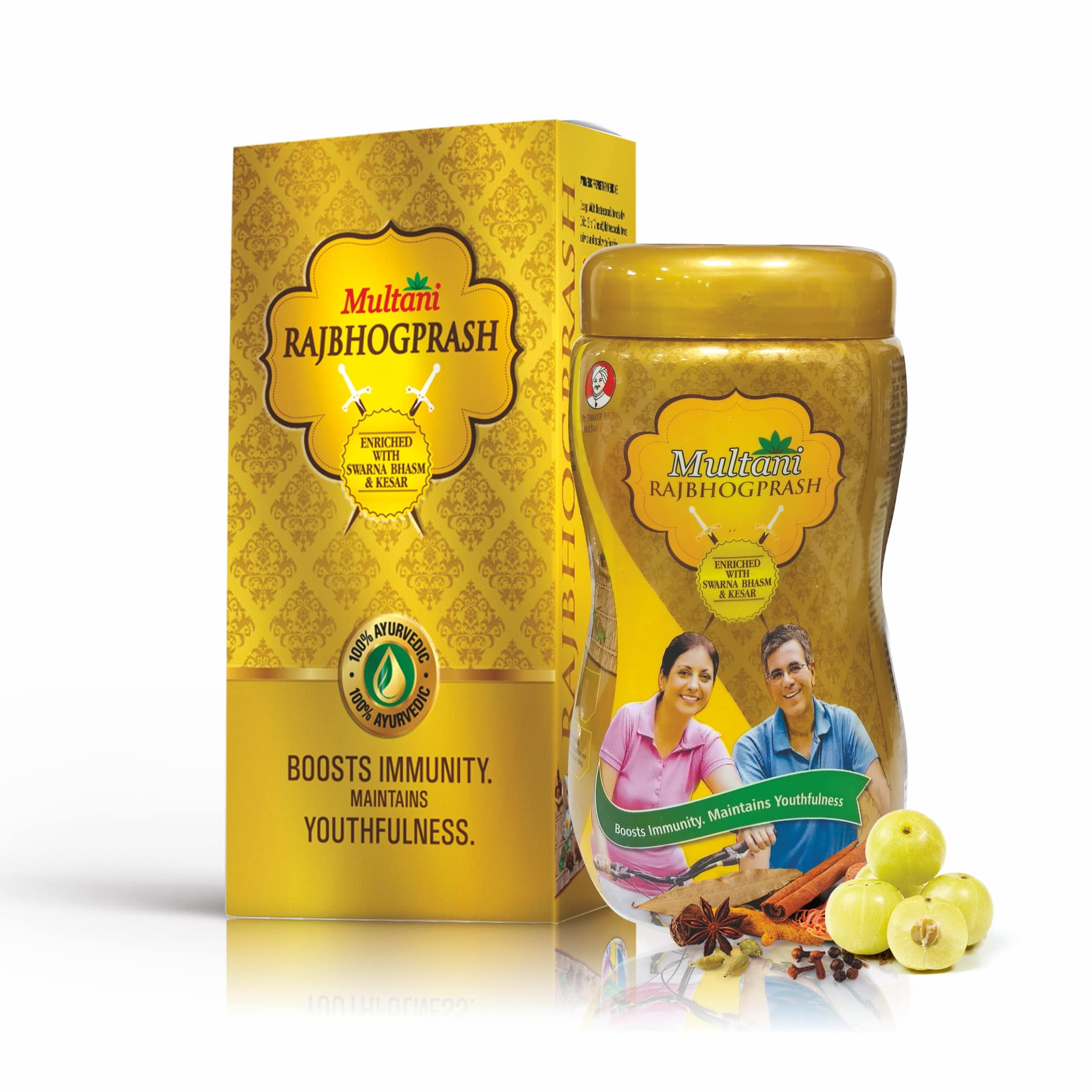 Multani Rajbhogprash Jar of 500 GM
