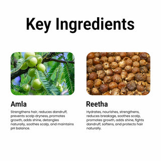 Multani Naturals Amla & Reetha Hair Conditioner | Anti-Hair Fall | SLS & Paraben Free