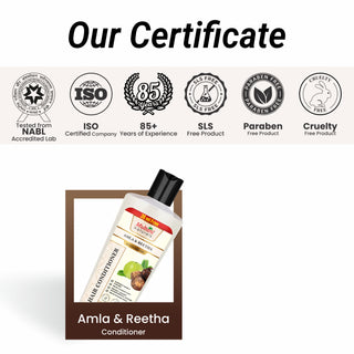 Multani Naturals Amla & Reetha Hair Conditioner | Anti-Hair Fall | SLS & Paraben Free