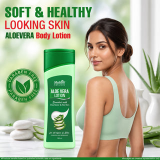 Multani Naturals Aloe Vera Lotion | Hydrating & Refreshing | For all types of skin