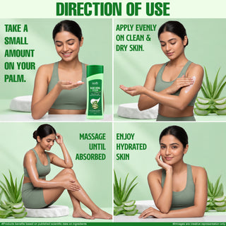 Multani Naturals Aloe Vera Lotion | Hydrating & Refreshing | For all types of skin