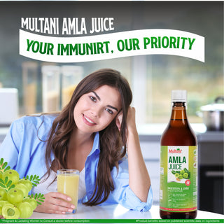 Multani Amla Juice 1 Litre | Pure & Natural | Rich in Vitamin C | Supports Immunity, Digestion & Hair Health | No Added Sugar