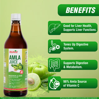 Multani Amla Juice 1 Litre | Pure & Natural | Rich in Vitamin C | Supports Immunity, Digestion & Hair Health | No Added Sugar
