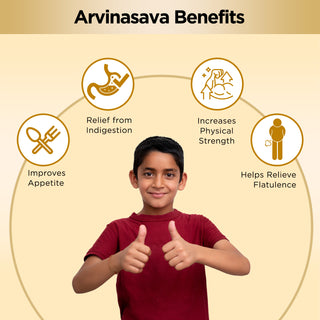 Multani Ayurvedic Arvindasava Syrup | Ayurvedic Paediatric Remedy Relives Excess Gas, Flatulence