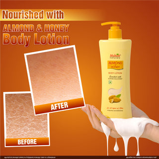 Multani Natural Almond & Honey Body Lotion | for soft smooth skin