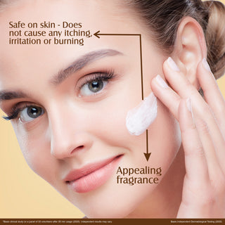 Multani Naturals Almond & Saffron Moisturizer | Instant Skin Hydration | Improved Skin Texture | Hydrate Your Skin Within 30 Minutes of Application