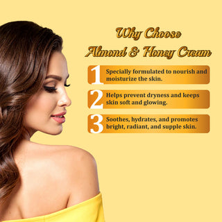 Multani Naturals Almond & Honey Cream | For Soft Smooth Skin