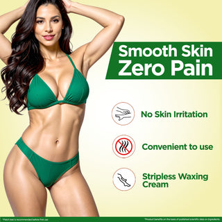 Multani Naturals Painless, Fast & Easy Aloe Vera Hair Removal Cream