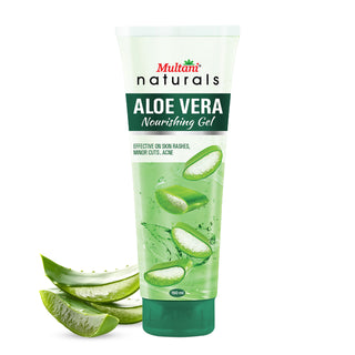 Multani Naturals Aloe Vera Nourising Gel For Face & Hair | Hydrating, Moisturizing, Soothing Skin | Multipurpose Gel