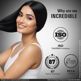 Multani Naturals Amla & Bhringraj Shampoo | Hair Growth, Dandruff Control & Scalp Irritation Relief | Paraben & SLS Free | Dermatologically Tested | 270ml