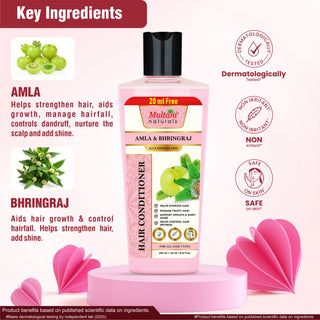 Multani Naturals Hair & Skin Care with Power of Amla & Bhringraj  Shampoo &  Conditioner | Aloe Vera – Soap