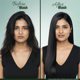 Multani Naturals Amla & Reetha Hair Shampoo | Anti-Hair Fall Shampoo | Shampoo for Thick & Strong Hair | Ayurvedic Shampoo for Healthy Hair | Dermatologically Tested | Suitable for All Hair |