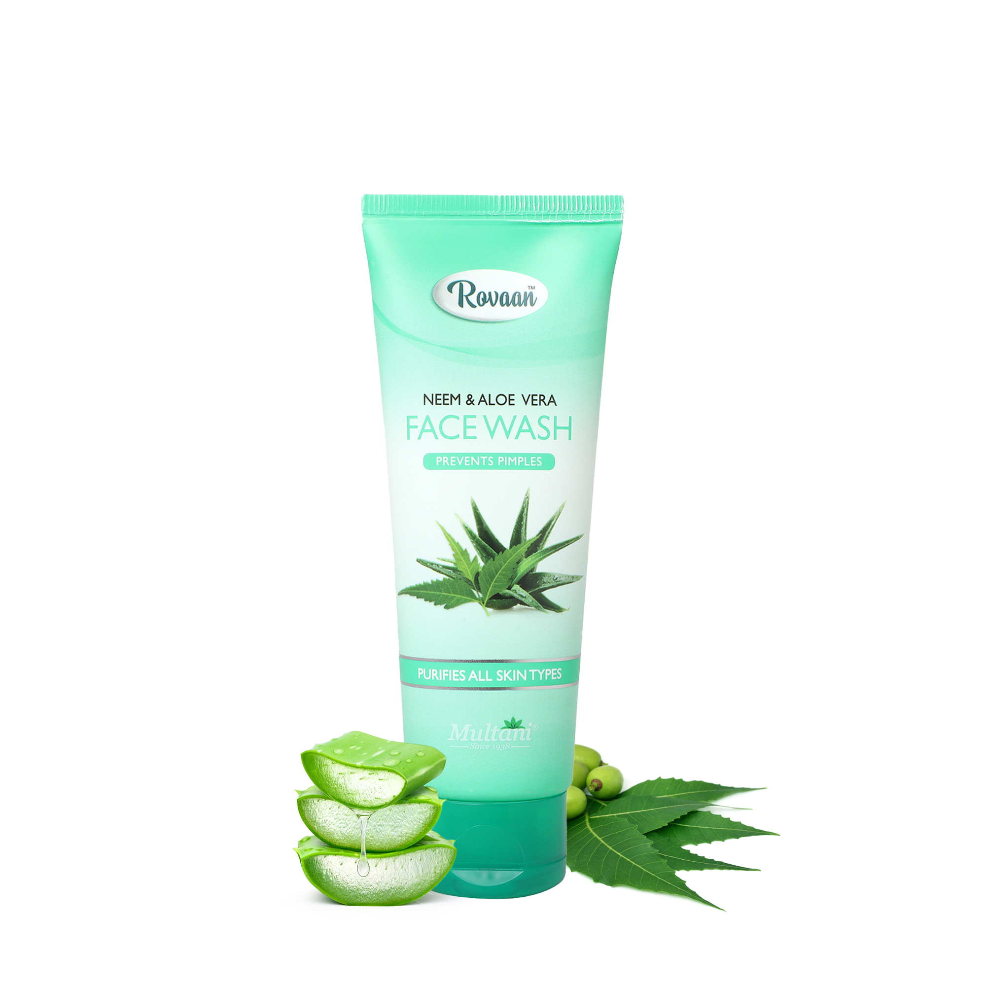 aloe vera plant for pimples Rovaan Neem & Aloe Vera Face Wash
