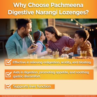 Multani Pachemeena Narangi Lozenges | Useful for Digestive & Flatulence