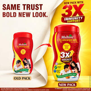 Multani Chyawanprash Special 3X, Ayurvedic Rakshak (Savior) & Natural Rejuvenator for Daily Health for Immunity I Nourishes Strength, Stamina & Energy I Rich in Antioxidants I Aids Digestion
