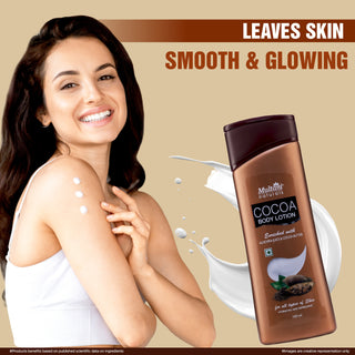 Multani Naturals Cocoa Body Lotion | Long Lasting Nourishment | Hydrating & Refreshing Skin| With Aloevera Juice & Cocoa Butter | Suitable for All Skin Type