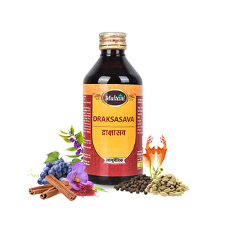 Multani Ayurvedic Punarnavadyarista & Drakshasava Combo | For Kidney, UTI & Digestive Wellness