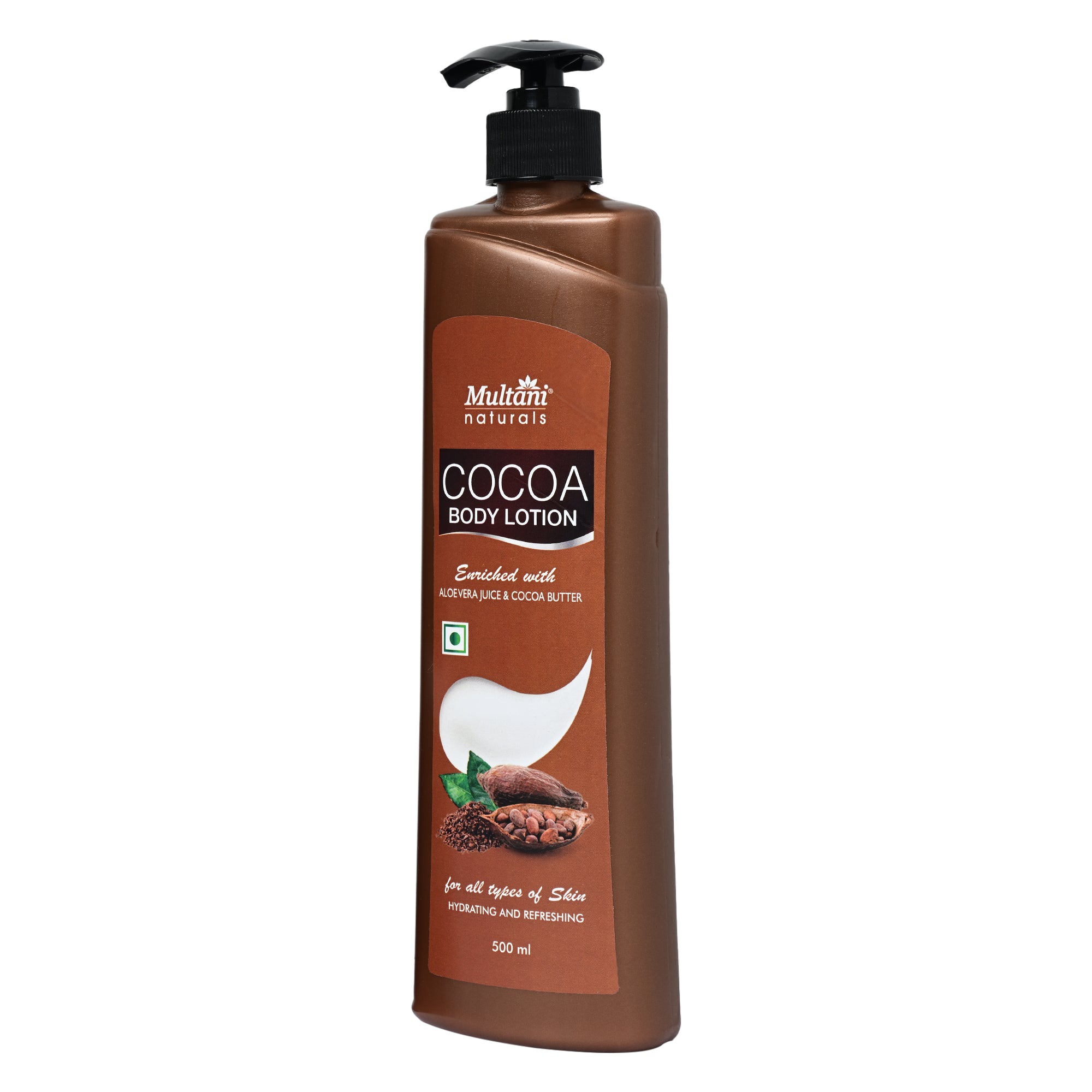 Multani Naturals Body Lotion Cocoa Bottle of 500 ML