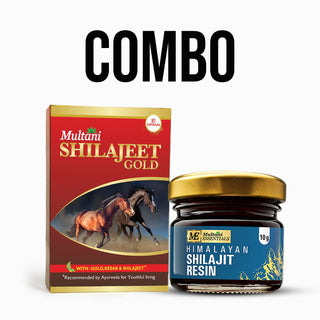 Multani Powerhouse Shilajit Resin + Gold Capsules