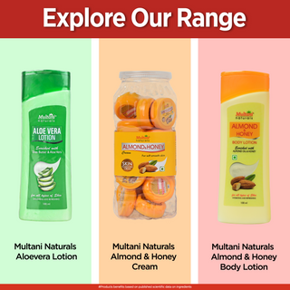 Multani Naturals Fruit Body Lotion with aloevera juice & papaya | for soft smooth skin