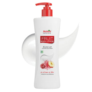 Multani Naturals Fruit Body Lotion with aloevera juice & papaya | for soft smooth skin