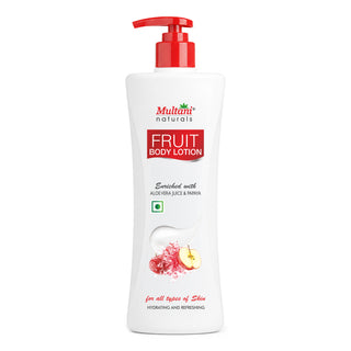 Multani Naturals Fruit Body Lotion with aloevera juice & papaya | for soft smooth skin