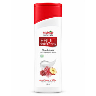 Multani Naturals Fruit Body Lotion with aloevera juice & papaya | for soft smooth skin