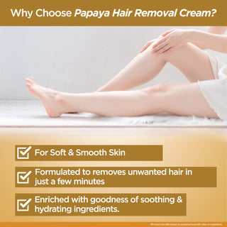 Multani Naturals Painless, Fast & Easy Gold Hair Removal Cream