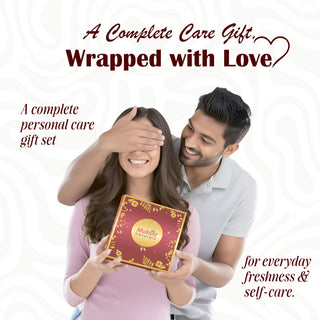 Multani Naturals Beauty Gift Set (5 in 1) | Sandalwood & Kesar Moisturizer, Gold Face Wash, Mix Fruit Cream, Aloe Vera Soap & Lavender Body Wash | Complete Skin Care Combo for Men & Women