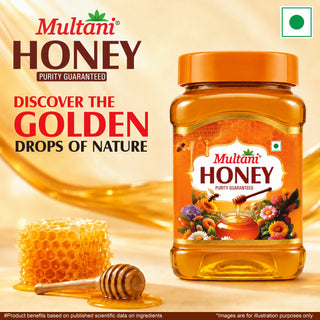Multani Honey  | No Sugar Added | Helps boost immunity, supports digestion