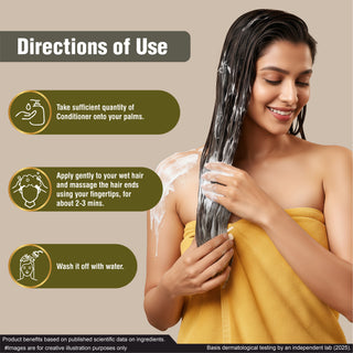 Multani Naturals Honey & Lemon Hair Conditioner | For Lasting Hydration , Smooth & Frizz Free Hair | Helps in Controlling Excess Oil | Supports In Adding Natural Shine | Dermatologically Tested | For All Hair Types