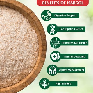 Multani Essentials Isabgol  | Natural High Fiber | Helps Manage Constipation, Gut Health And Irritable Bowel Syndrome | Chemical Free | No Added Sugar Or Artificial Flavour | 100% Isabgol | Bowel Movement | Digestion & Gut Health