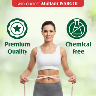 Multani Essentials Isabgol  | Natural High Fiber | Helps Manage Constipation, Gut Health And Irritable Bowel Syndrome | Chemical Free | No Added Sugar Or Artificial Flavour | 100% Isabgol | Bowel Movement | Digestion & Gut Health