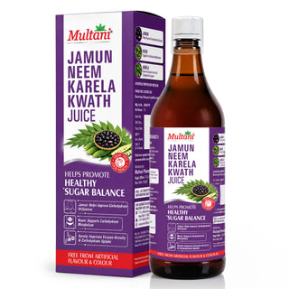 Multani Jamun Neem Karela Kwath Juice 1 Ltr | Herbal Health Tonic | Supports Healthy Metabolism & Digestion | Ayurvedic Wellness Juice