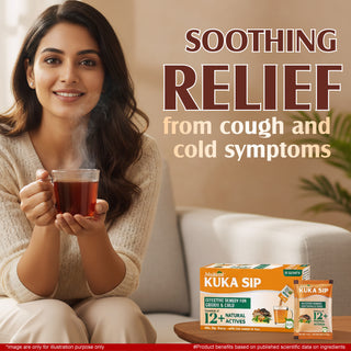 Multani Kuka Sip | Ayurvedic Relief Drink for Cough & Cold | 12+ Natural Actives