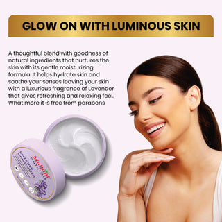 Multani Naturals Lavender Moisturizer 250 ML | Helps Repair & Soothe | Refreshing, Moisturizing | Silky & Smooth Skin Feel