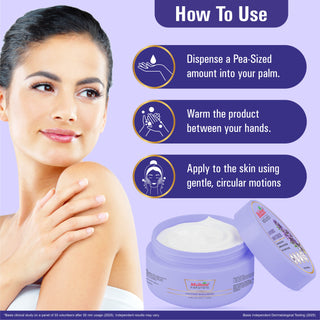 Multani Naturals Lavender Moisturizer 250 ML | Helps Repair & Soothe | Refreshing, Moisturizing | Silky & Smooth Skin Feel