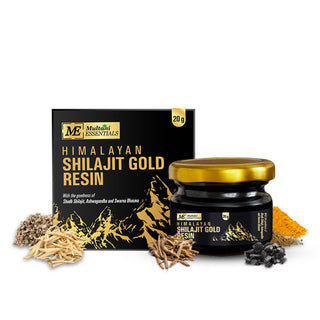 Multani Himalayan Shilajit Gold Resin I Ayurvedic Formula packed with 24 Carat Swarna Bhasma (Gold) & more then 70% fulvic acid, Shudh Shilajit & Ashwagandha | Boosts Muscle Repair & Recovery, Relieves Joint Pain and Improves Stamina, Men & Women