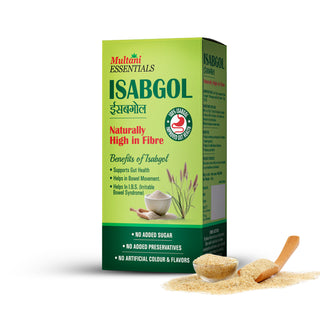 Multani Essentials Isabgol  | Natural High Fiber | Helps Manage Constipation, Gut Health And Irritable Bowel Syndrome | Chemical Free | No Added Sugar Or Artificial Flavour | 100% Isabgol | Bowel Movement | Digestion & Gut Health