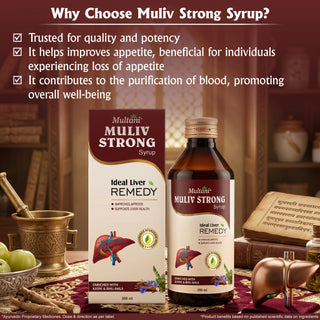 Multani Muliv Strong Syrup | For an Ideal Liver Remedy