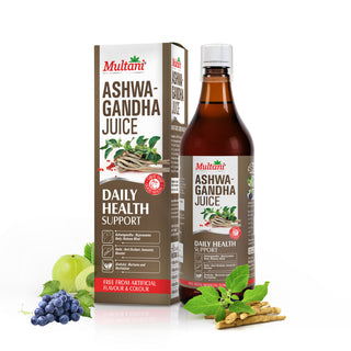 Multani Ashwagandha Juice 1 Litre| Natural Rejuvenator for Body & Mind | Antioxidant & Immunity Support