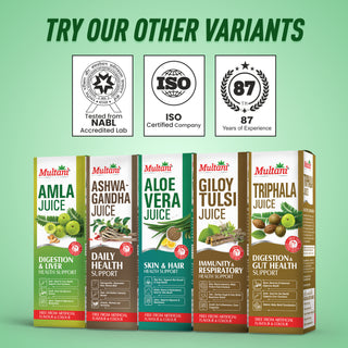 Multani Amla Juice 1 Litre | Pure & Natural | Rich in Vitamin C | Supports Immunity, Digestion & Hair Health | No Added Sugar
