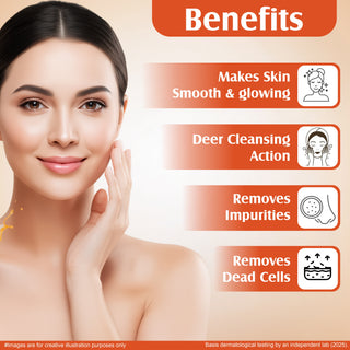 Multani Mitti Supreme Papaya Face Pack |Deep Exfoliation | Tan Removal for Fresh,| Radiant Skin