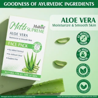Mitti Supreme Aloe Vera | Intense Hydration for Naturally Soft | Smooth & Glowing Skin