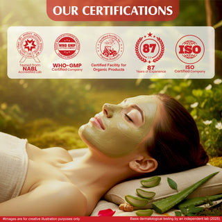 Multani Mitti Supreme Face Pack Powder With Goodness Of Aloe Vera, Gulab, Haldi & Neem | Bentonite Clay For Face Mask