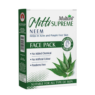 Mitti Supreme Neem  | Nature’s Secret for Clear| Acne-Free & Healthy Glowing Skin |